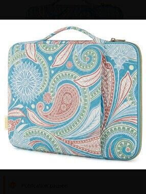 Bagsmart Paisley-Print Tablet Sleeve
